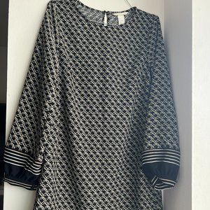 H&M Dresses/   H&M print Dress /   Color: Black/brown   /   Size: 2